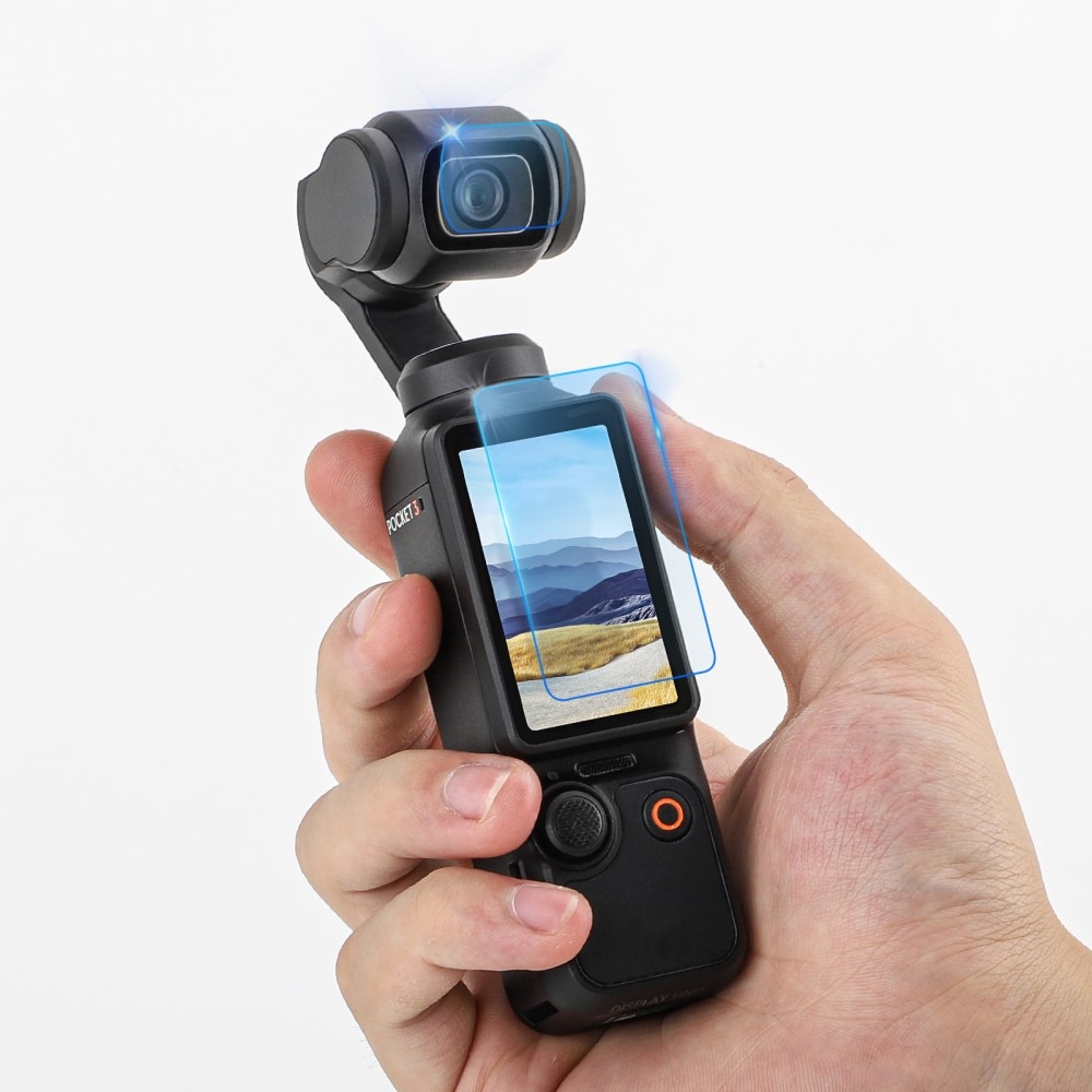 Tempered Glass Screen & Camera Protector DJI Osmo Pocket 3