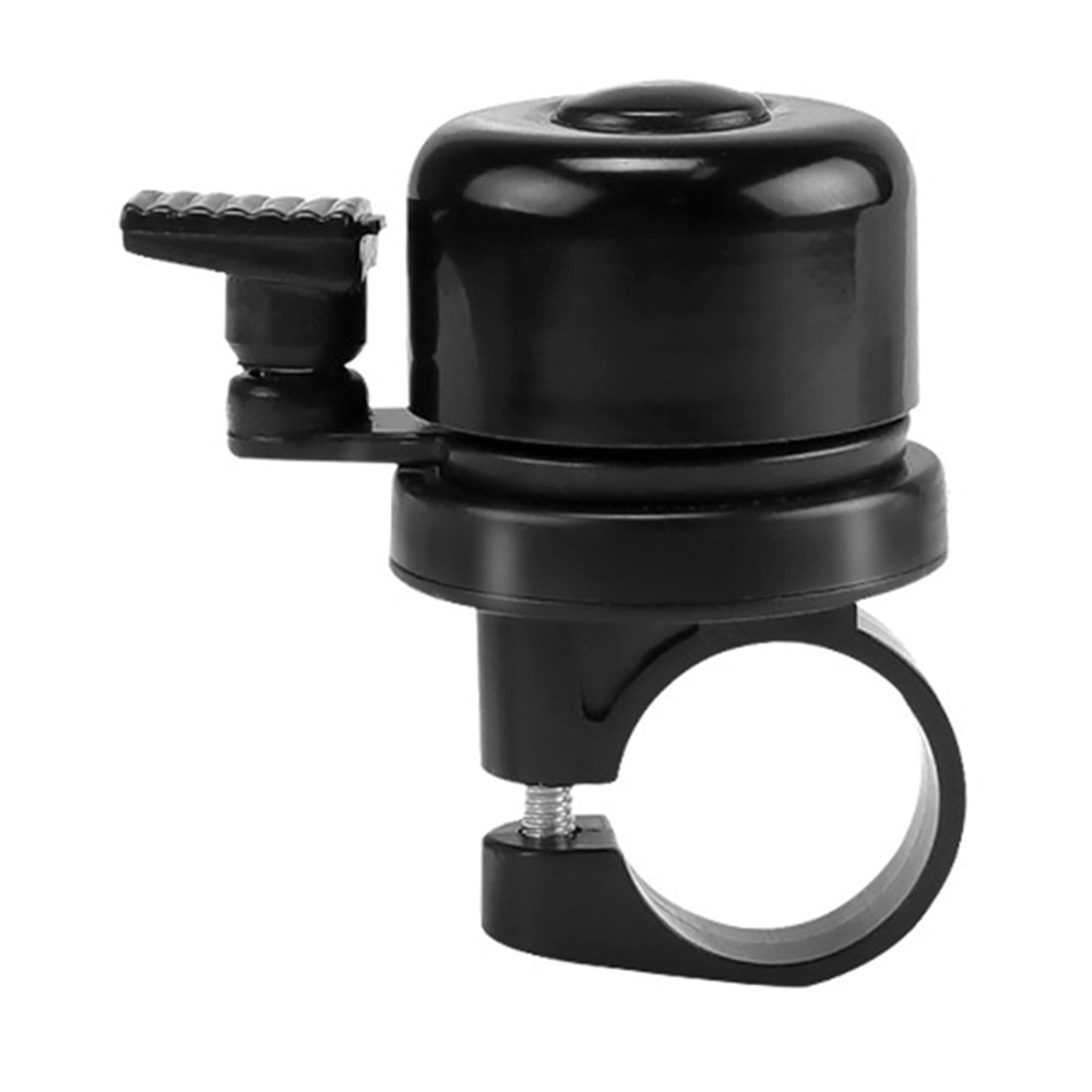 Bicycle Bell with Apple AirTag Holder Black