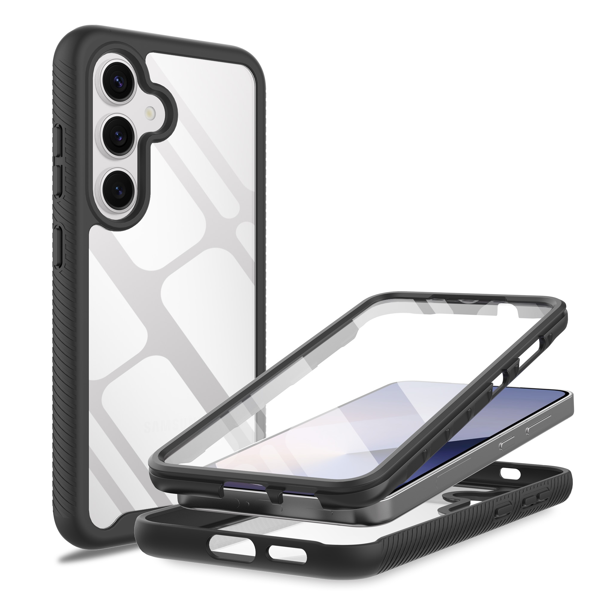 Samsung Galaxy S25 Full Protection Case Black