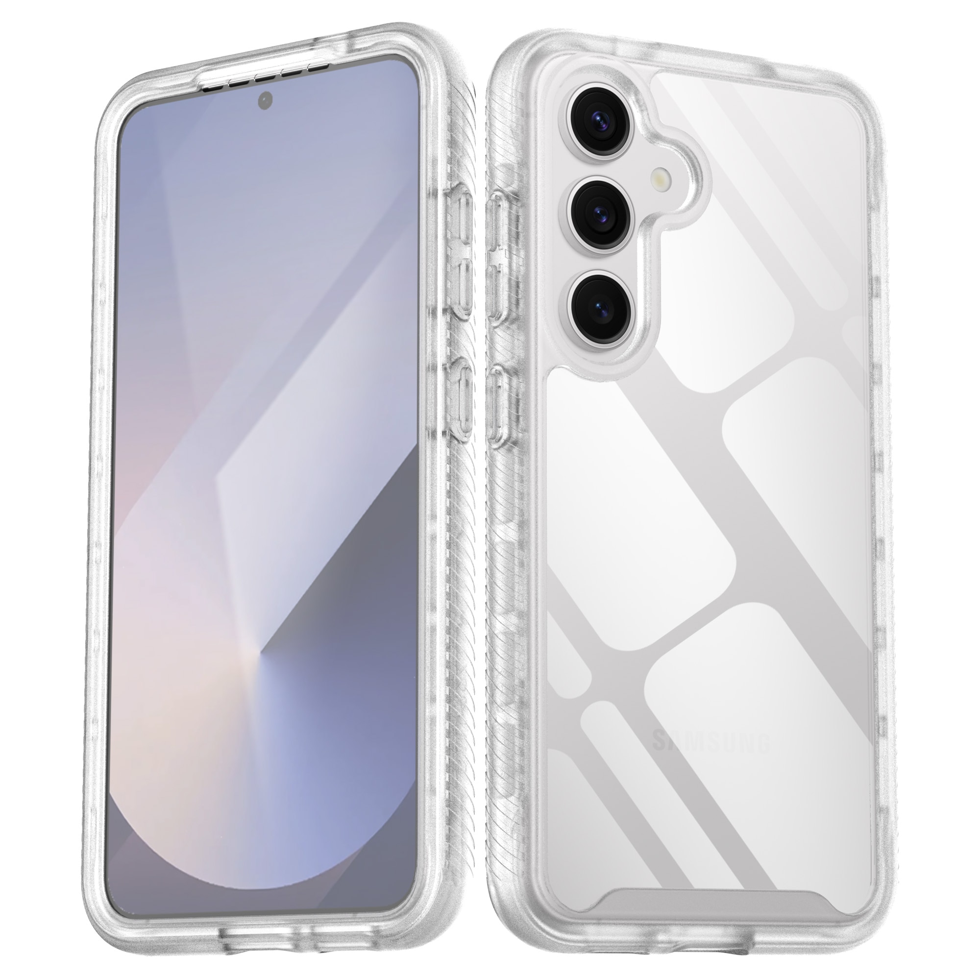 Samsung Galaxy S25 Full Protection Case Transparent