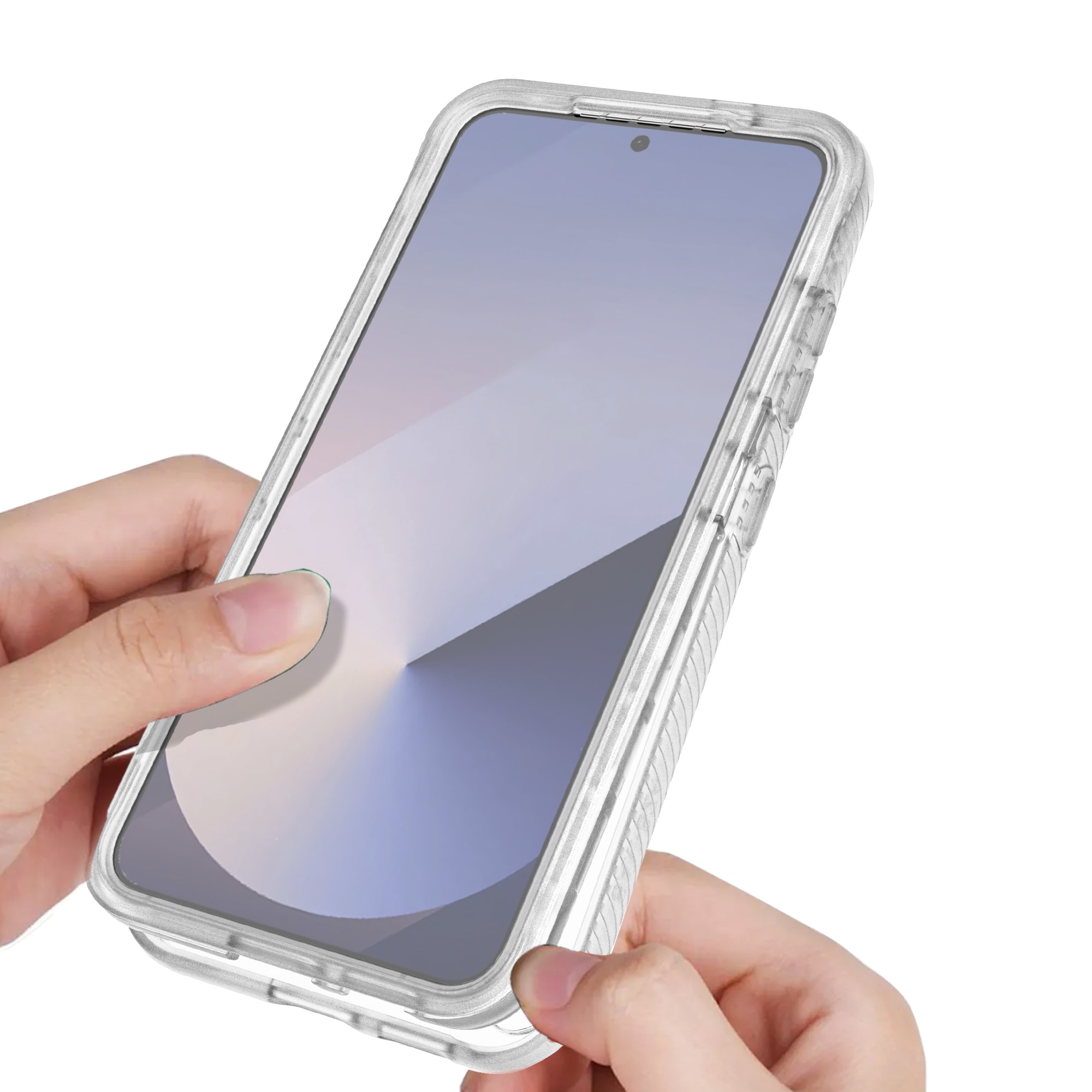 Samsung Galaxy S25 Full Protection Case Transparent