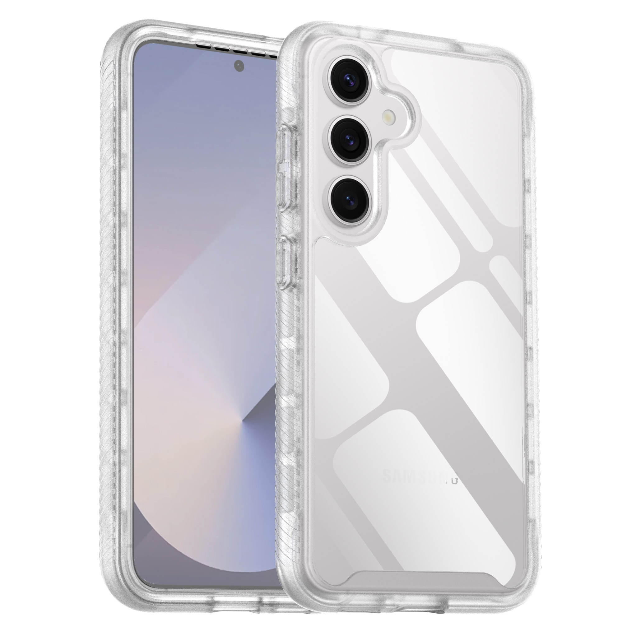 Samsung Galaxy S25 Full Protection Case Transparent