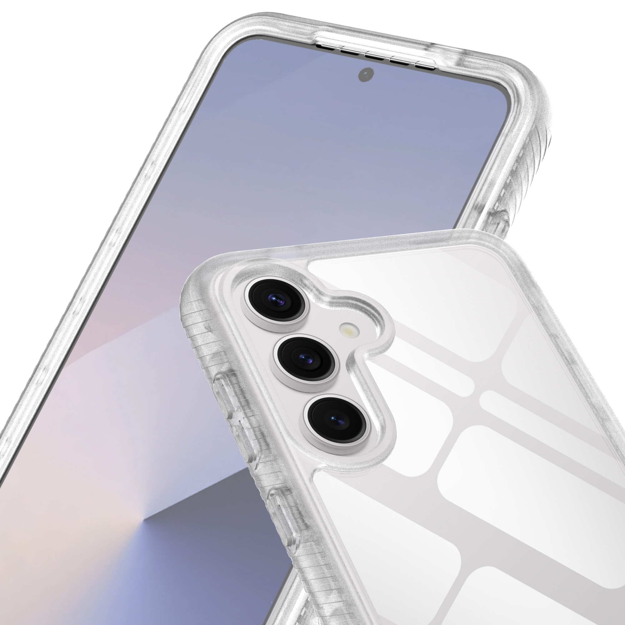 Samsung Galaxy S25 Full Protection Case Transparent