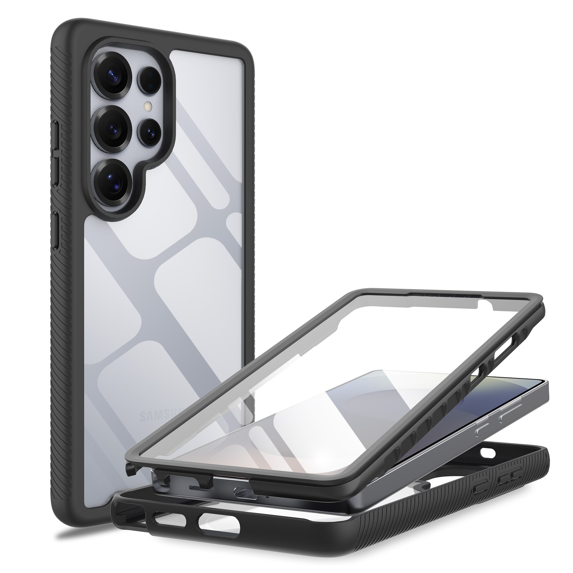 Samsung Galaxy S25 Ultra Full Protection Case Black