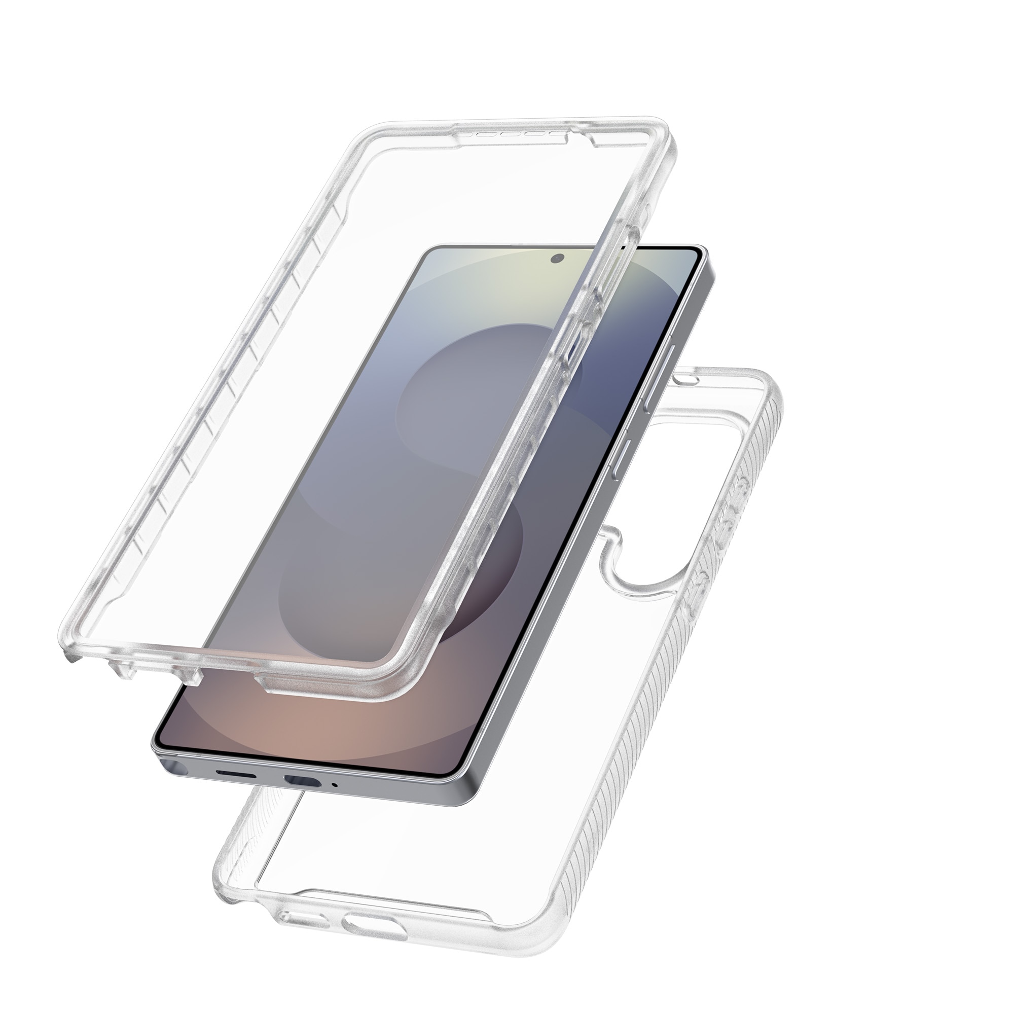 Samsung Galaxy S25 Ultra Full Protection Case Transparent
