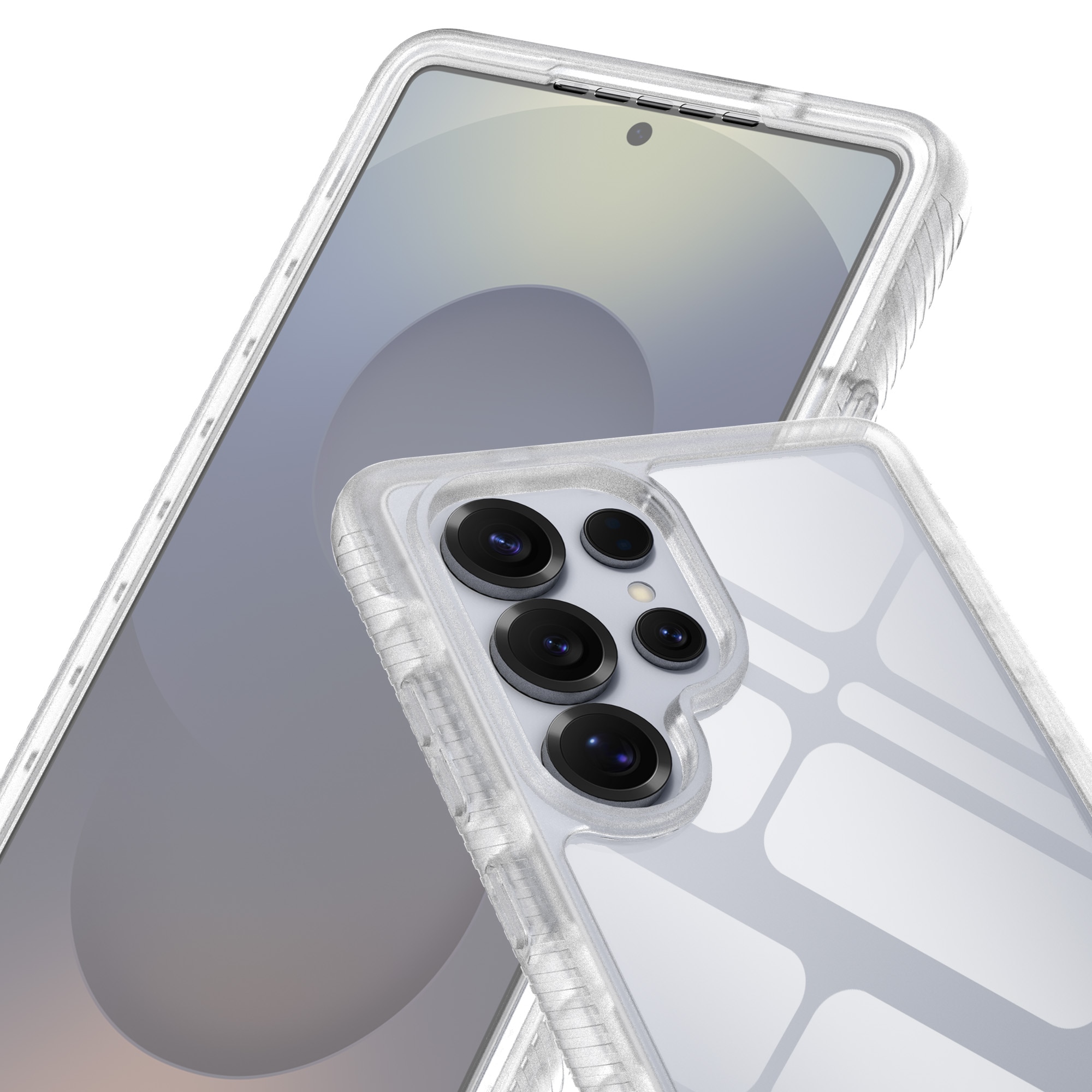 Samsung Galaxy S25 Ultra Full Protection Case Transparent