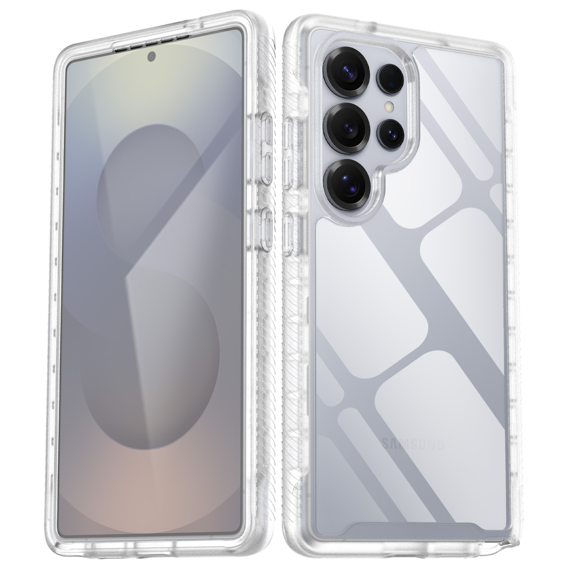 Samsung Galaxy S25 Ultra Full Protection Case Transparent