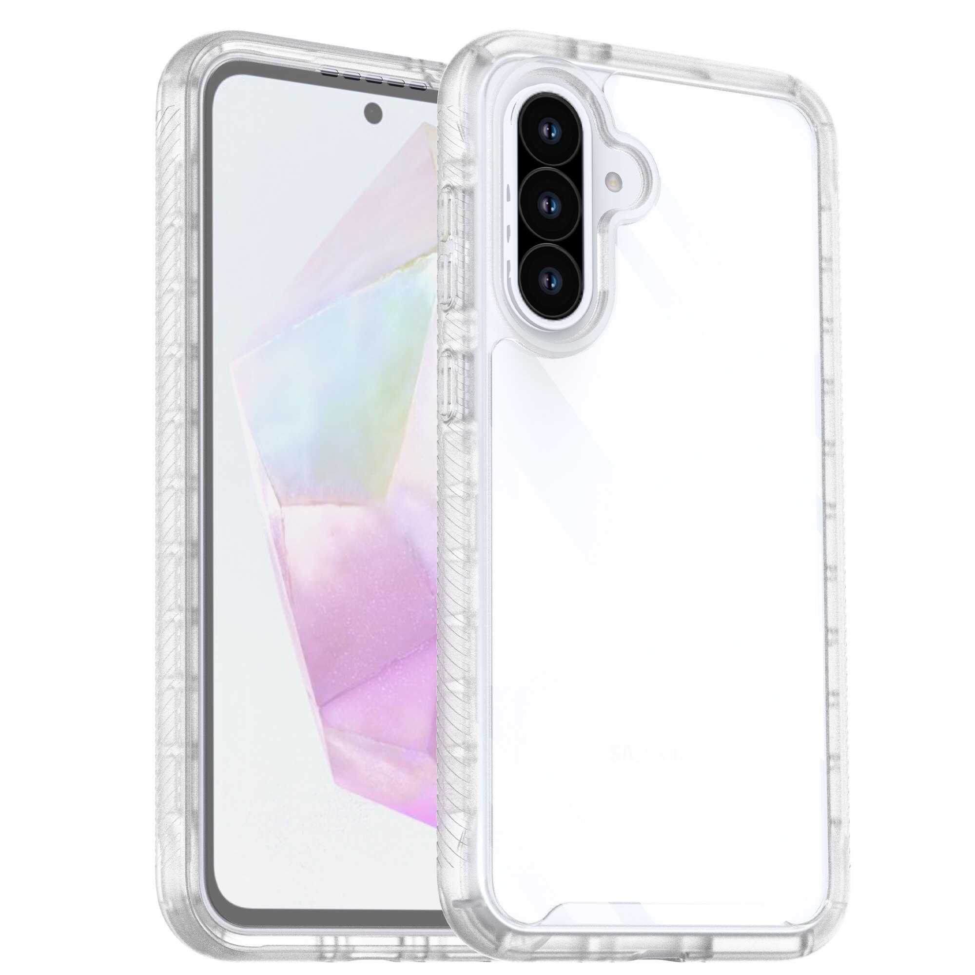 Samsung Galaxy A56 Full Protection Case Transparent