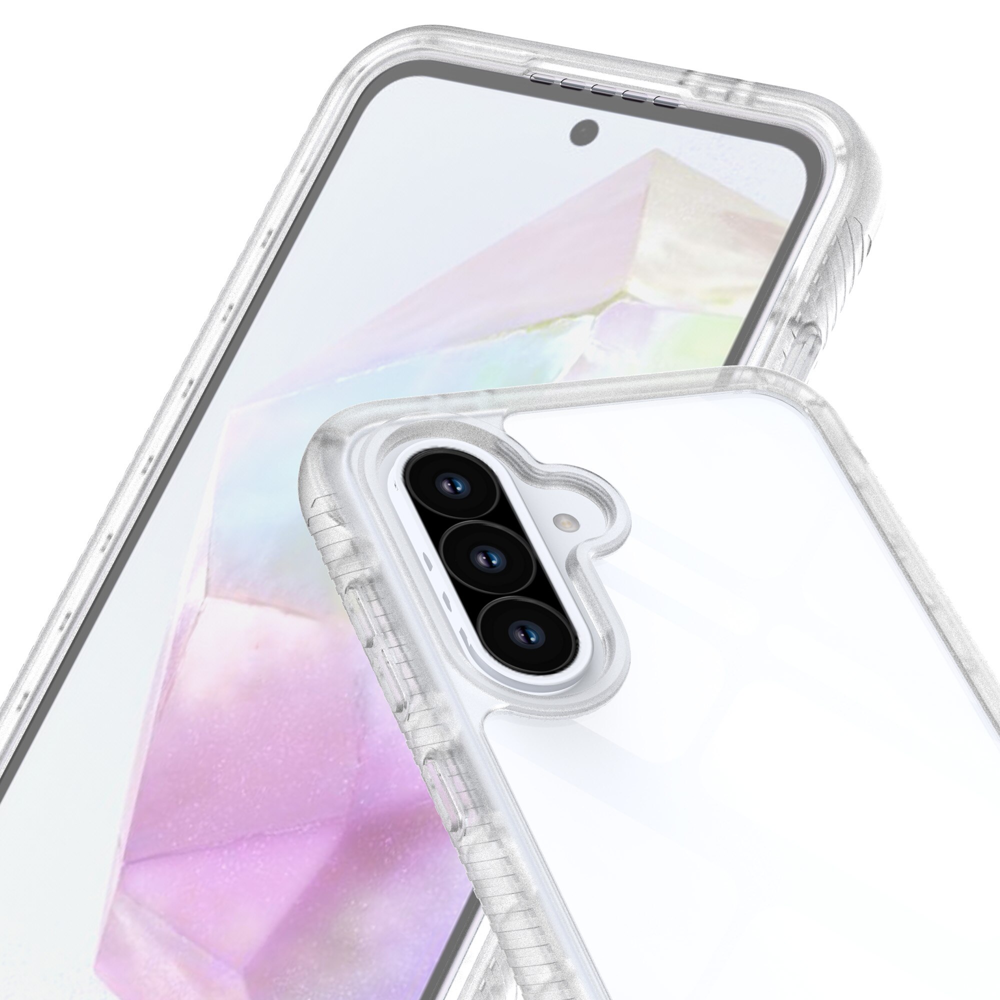 Samsung Galaxy A56 Full Protection Case Transparent