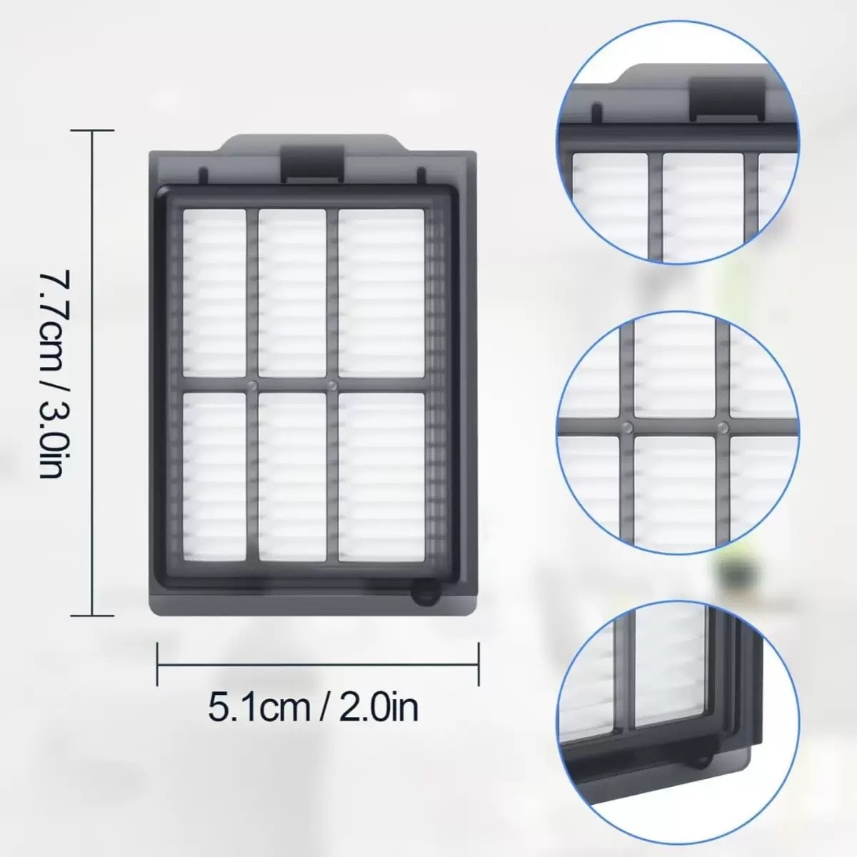 HEPA Filter iRobot Roomba Plus 405 Combo