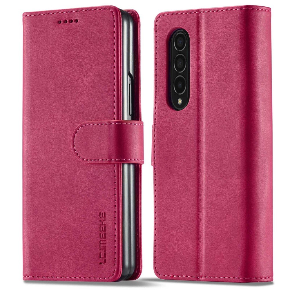 Samsung Galaxy Z Fold 4 Wallet Case Pink