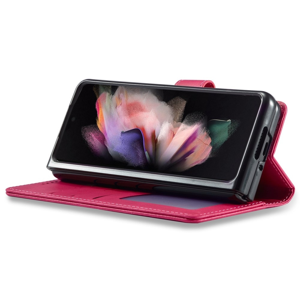 Samsung Galaxy Z Fold 4 Wallet Case Pink