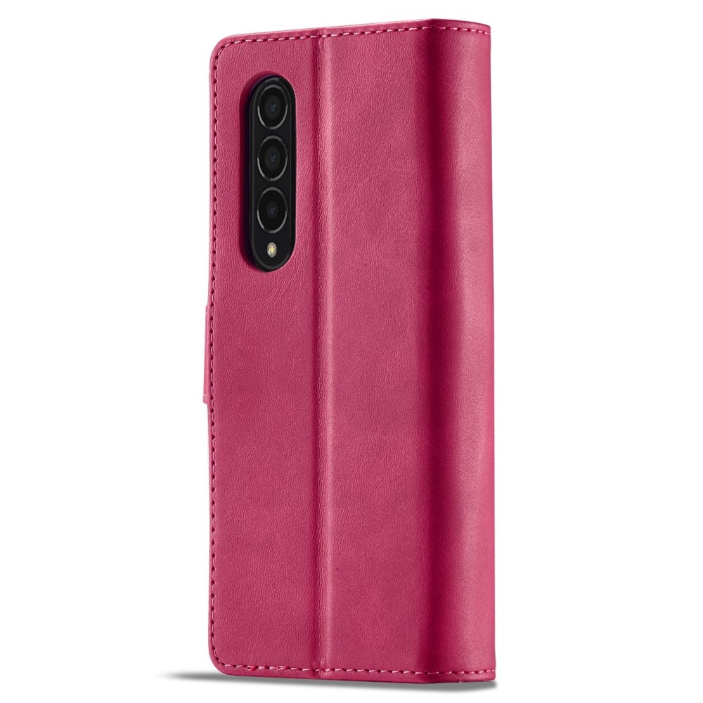 Samsung Galaxy Z Fold 4 Wallet Case Pink