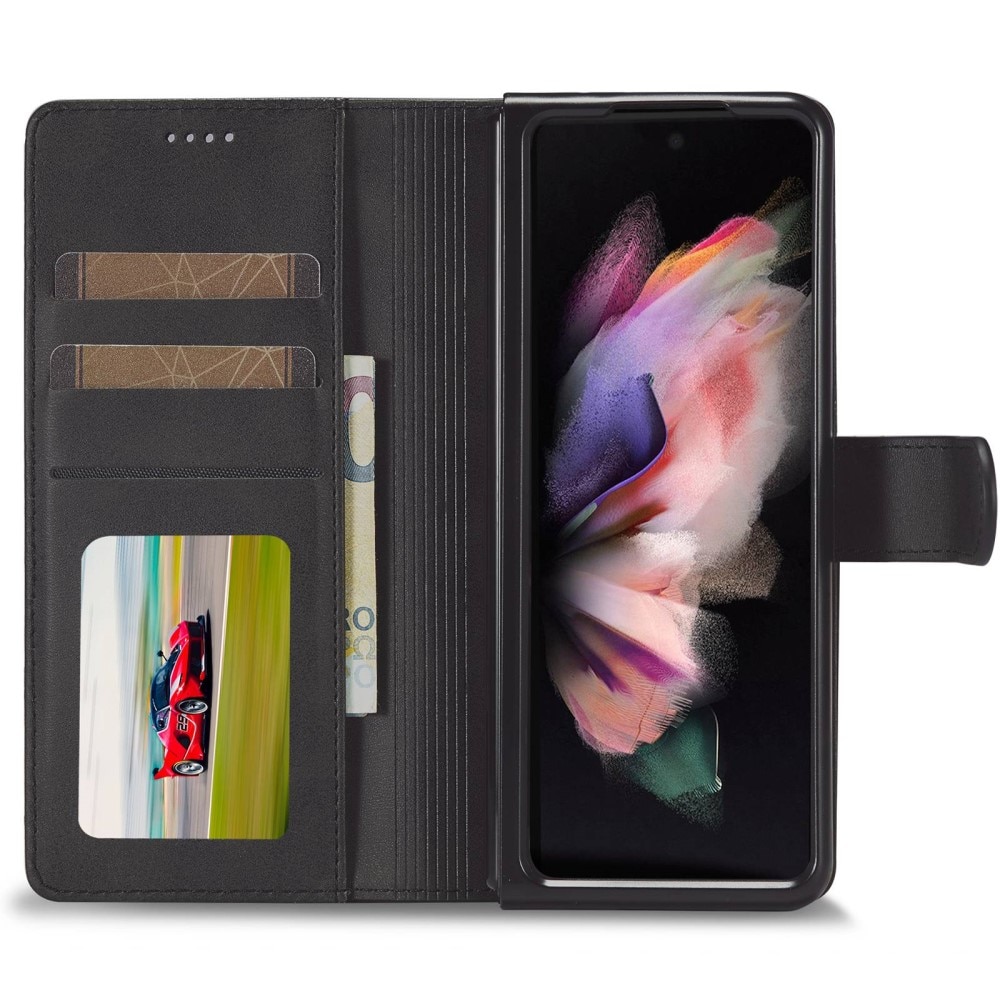 Samsung Galaxy Z Fold 4 Wallet Case Black