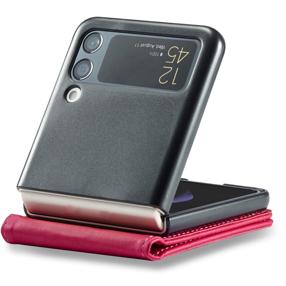 Samsung Galaxy Z Flip 4 Wallet Case Pink