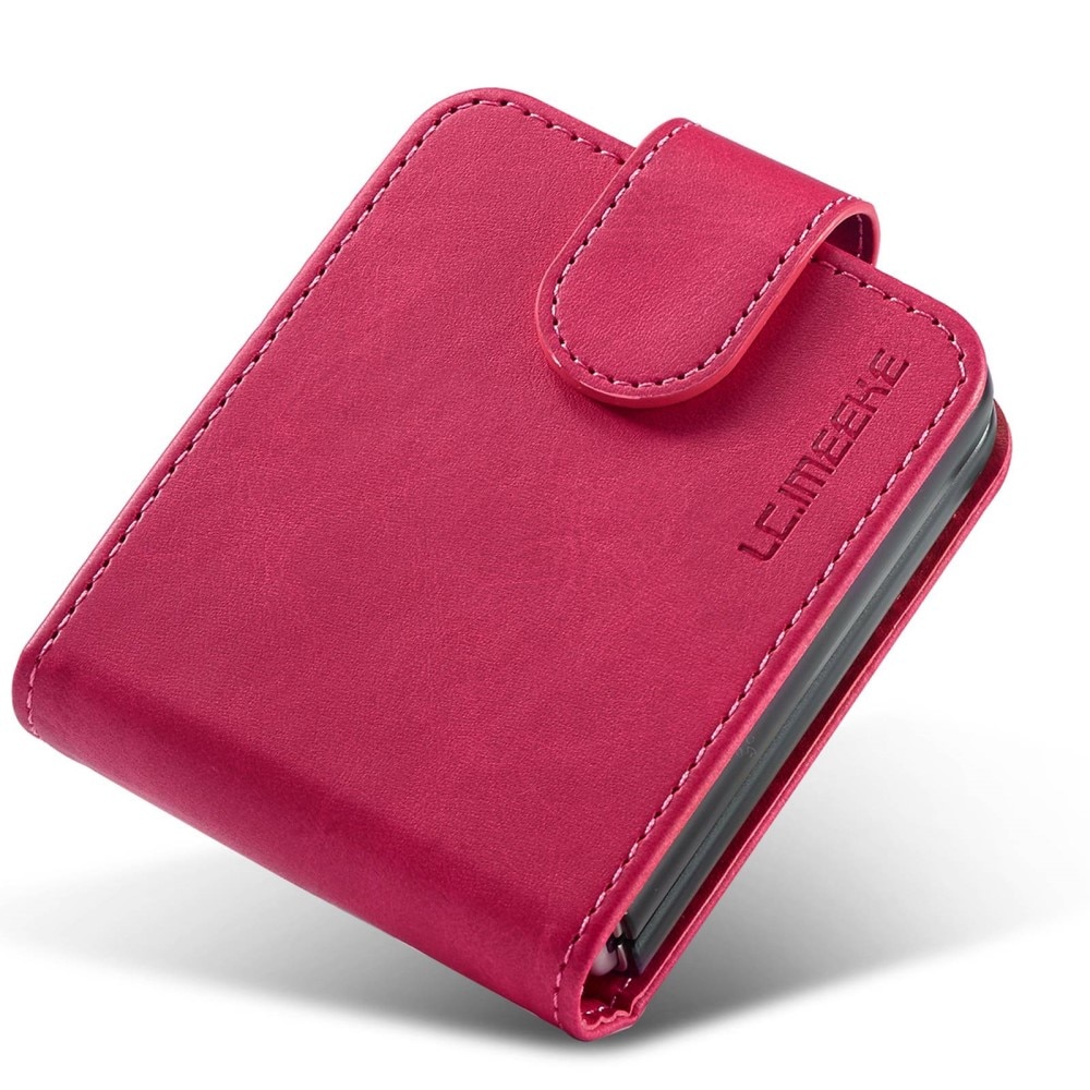 Samsung Galaxy Z Flip 4 Wallet Case Pink