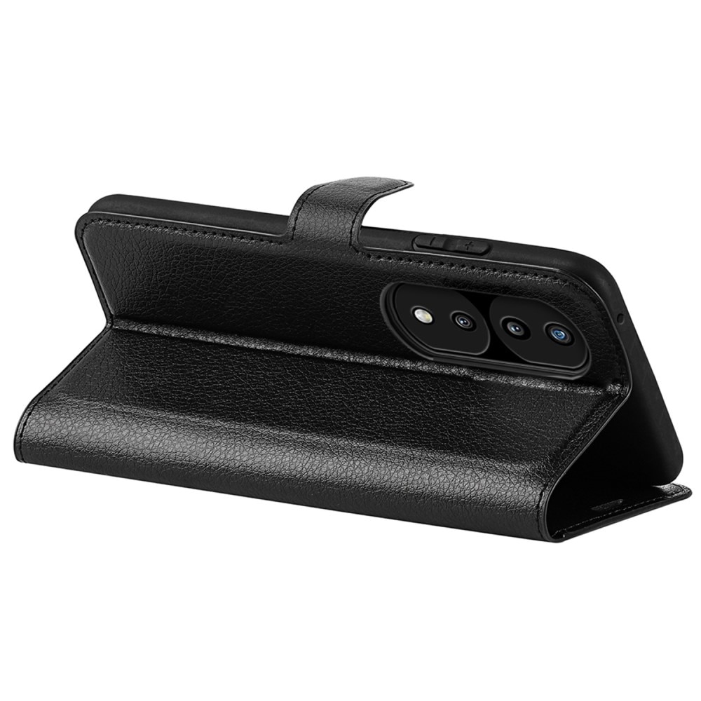  Honor 70 Wallet Book Cover Black