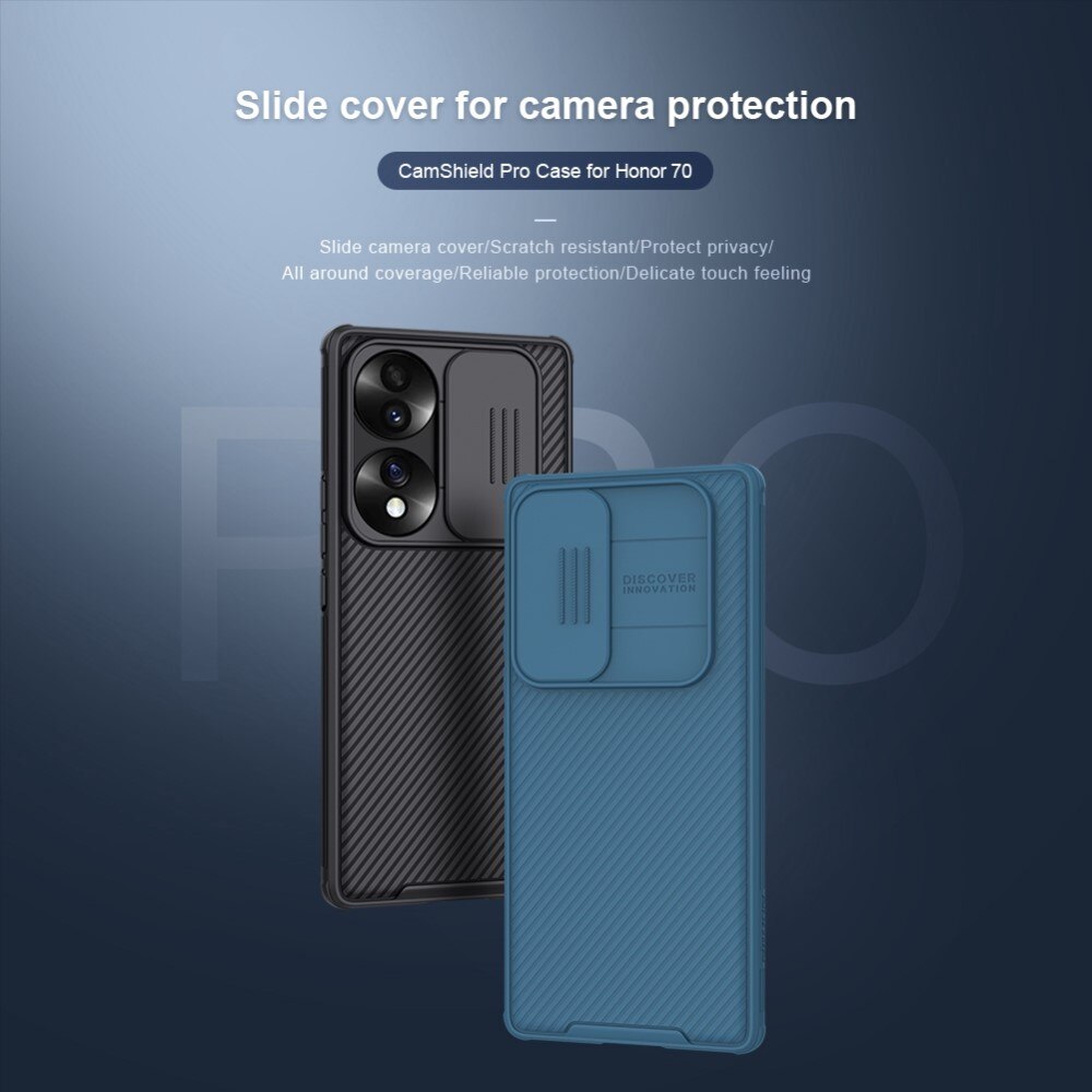 Honor 70 CamShield Case Black