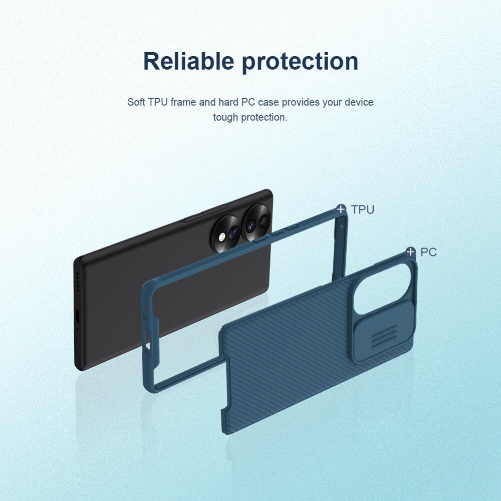  Honor 70 CamShield Case Black
