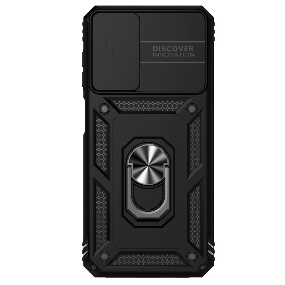 Samsung Galaxy A13 Hybrid Case Tech Ring w. Camera Protector Black