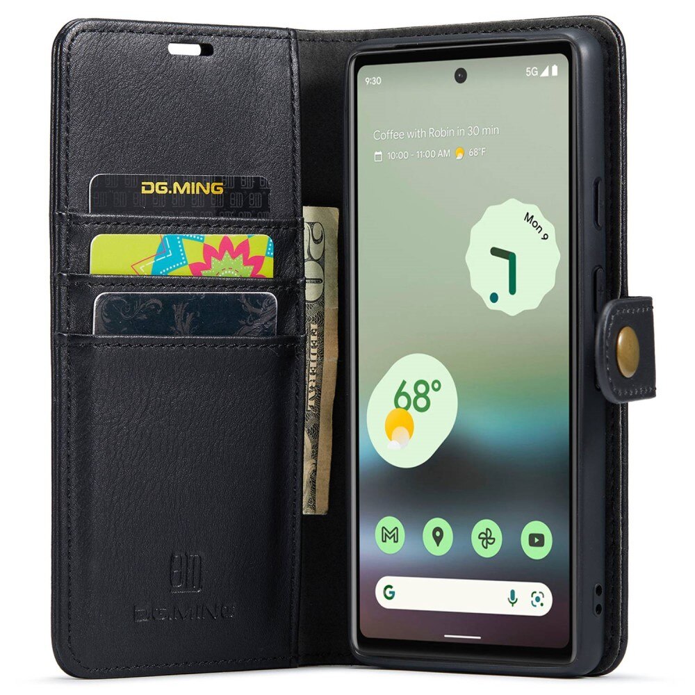 Google Pixel 6a Magnet Wallet Black