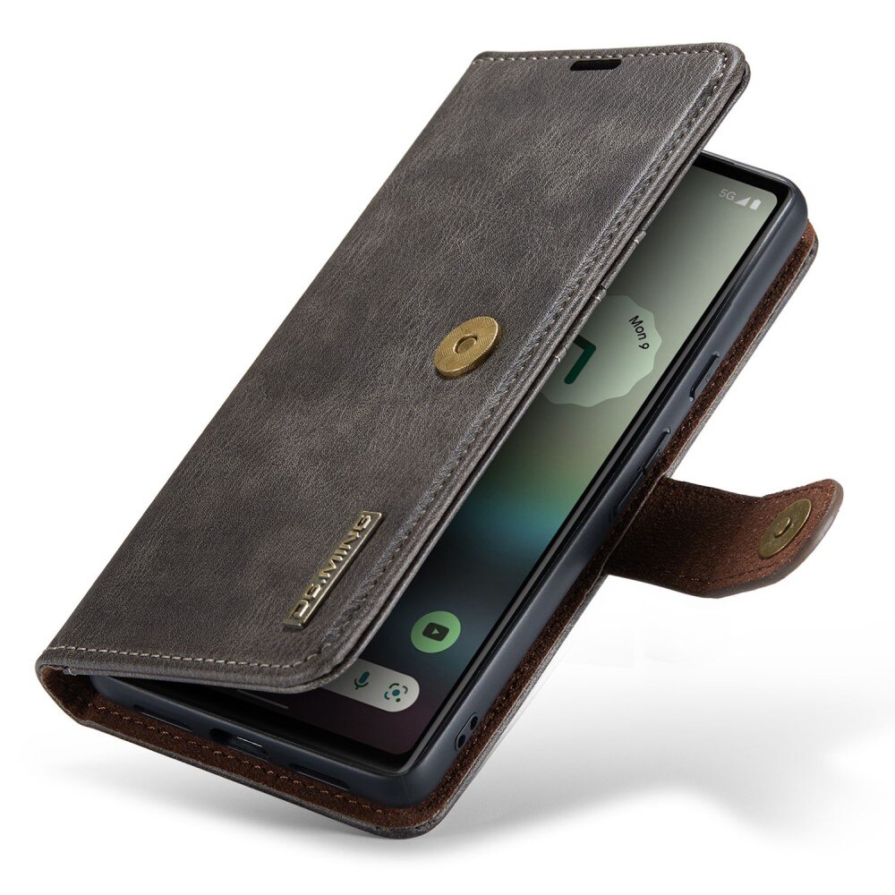 Google Pixel 6a Magnet Wallet Brown