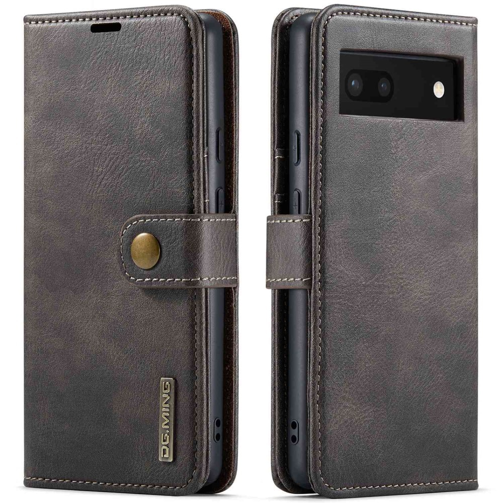 Google Pixel 6a Magnet Wallet Brown