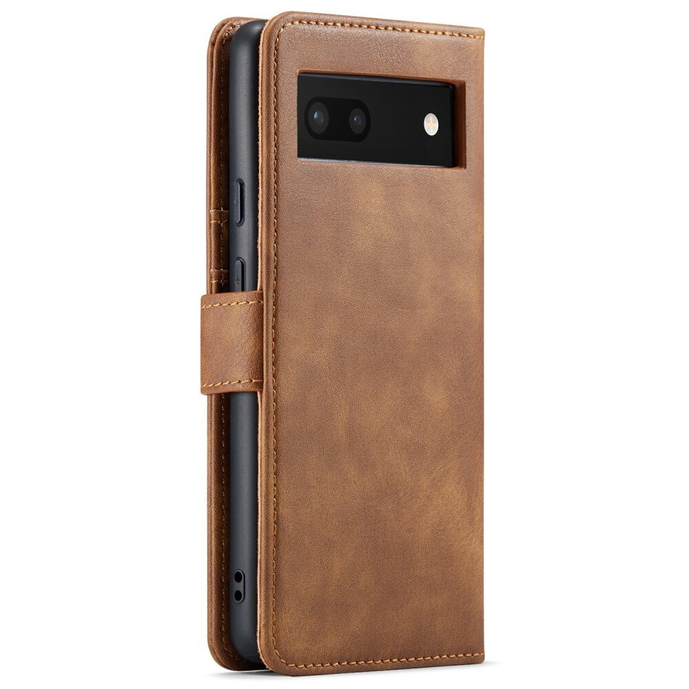 Google Pixel 6a Magnet Wallet Cognac