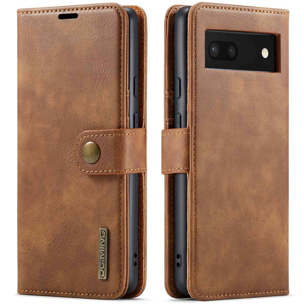 Google Pixel 6a Magnet Wallet Cognac