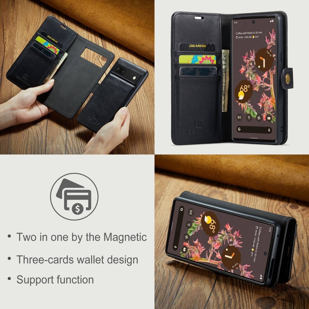 Google Pixel 7 Magnet Wallet Black