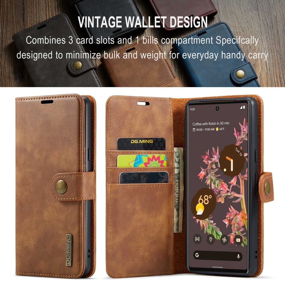 Google Pixel 7 Magnet Wallet Cognac