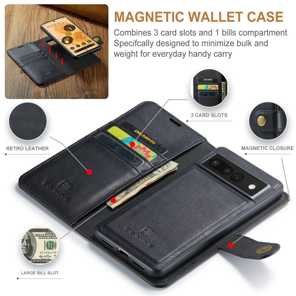 Google Pixel 7 Pro Magnet Wallet Black