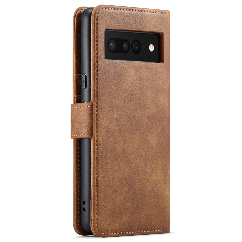 Google Pixel 7 Pro Magnet Wallet Cognac