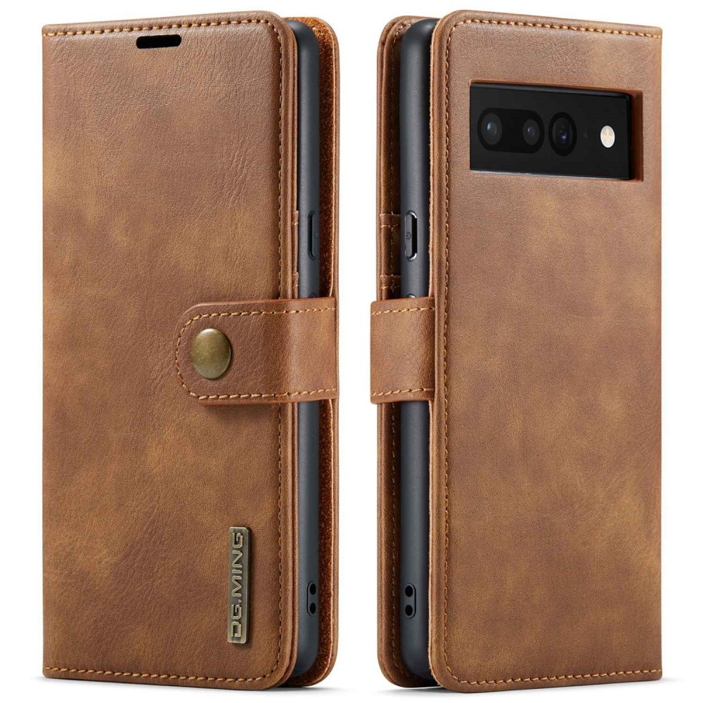 Google Pixel 7 Pro Magnet Wallet Cognac