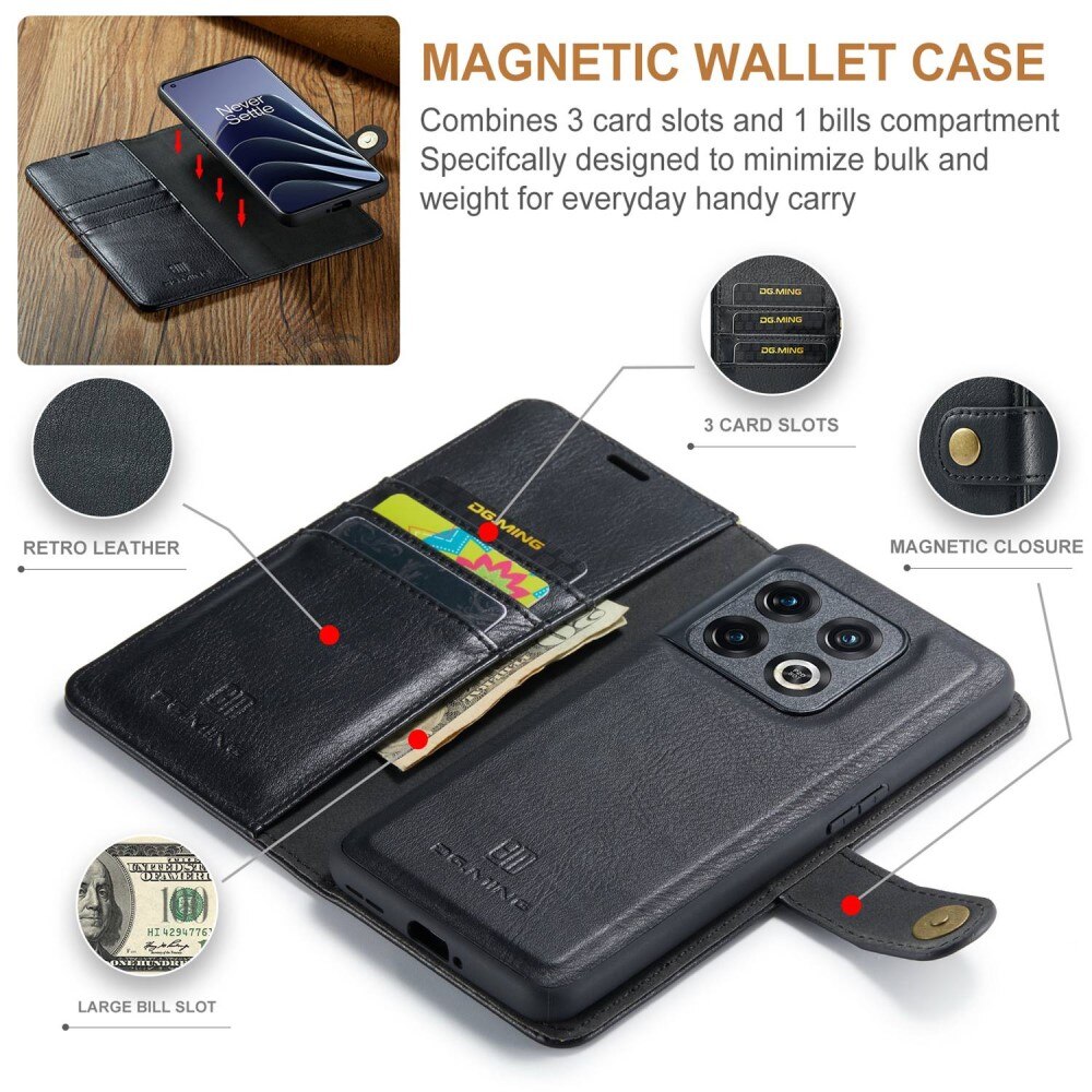 OnePlus 10 Pro Magnet Wallet Black