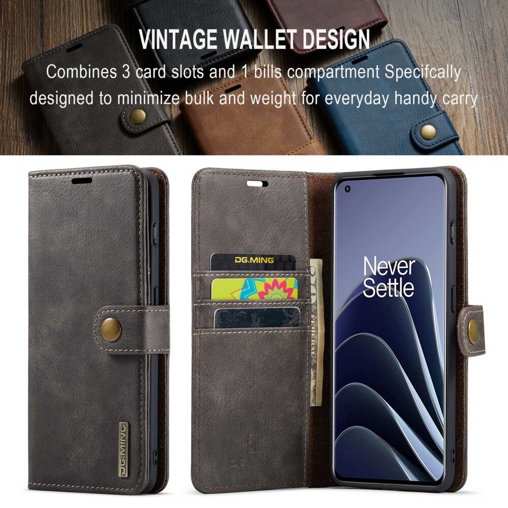 OnePlus 10 Pro Magnet Wallet Brown