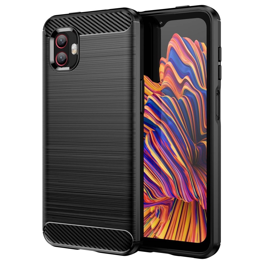 Samsung Galaxy Xcover 6 Pro Brushed TPU Case Black