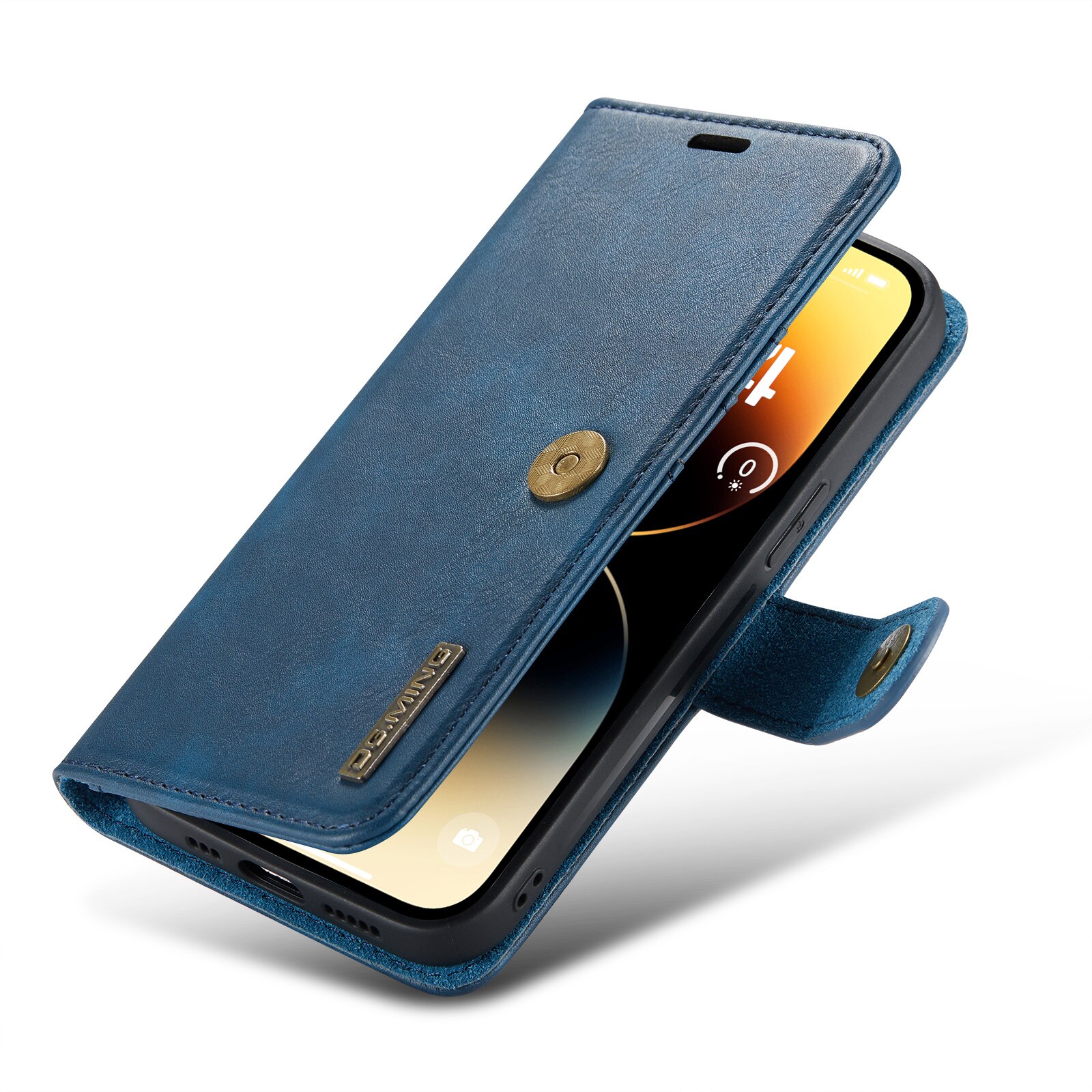 iPhone 14 Pro Magnet Wallet Blue