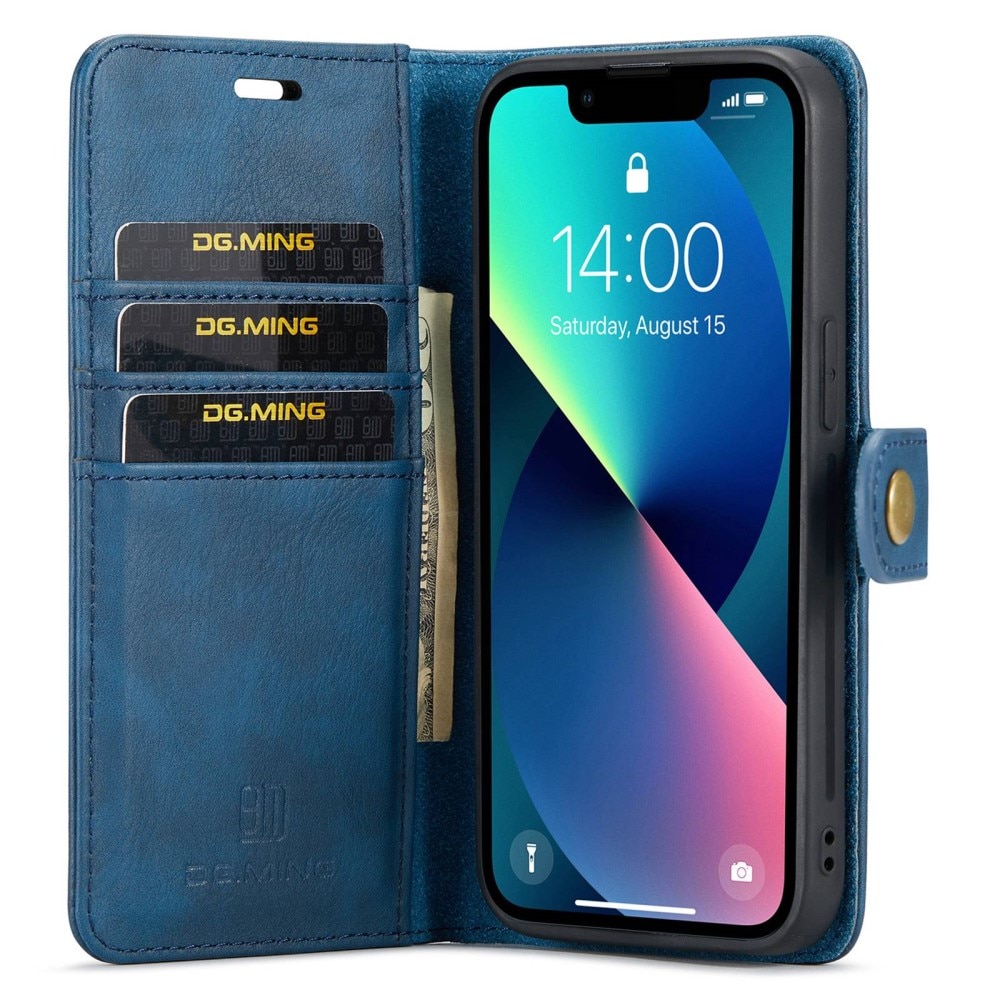 iPhone 14 Plus Magnet Wallet Blue