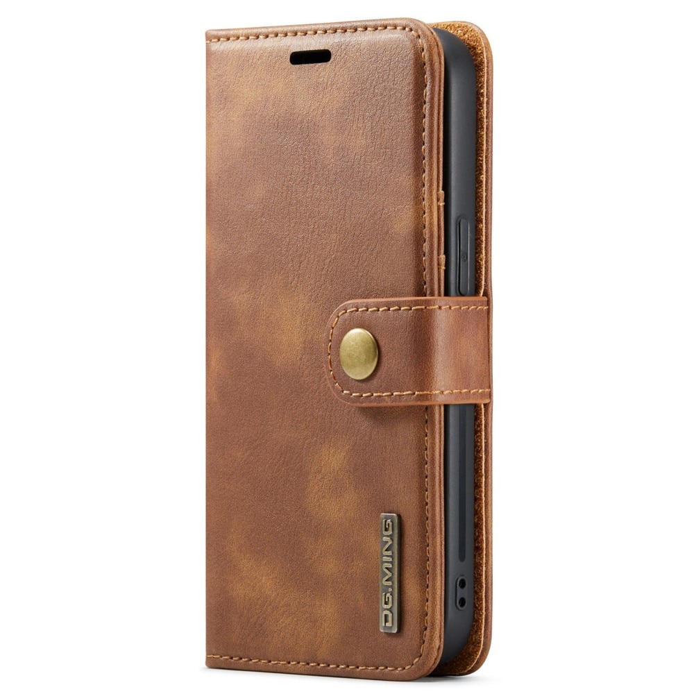 iPhone 14 Plus Magnet Wallet Brown