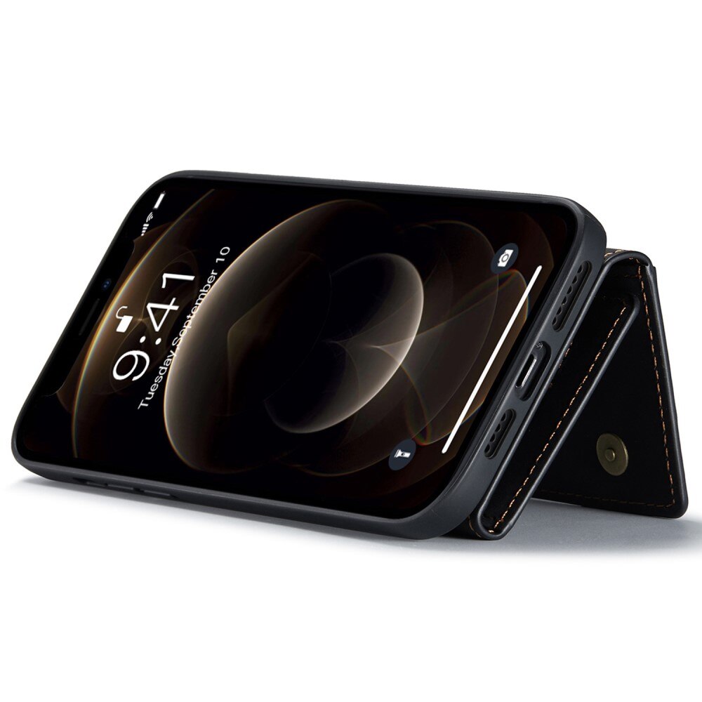 iPhone 14 Plus Magnetic Card Slot Case Black