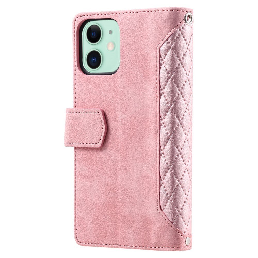 iPhone 11 Wallet/Purse Quilted Pink