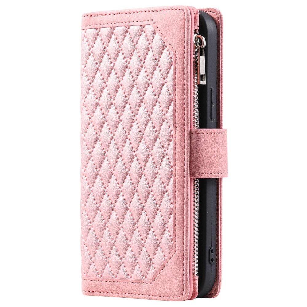 iPhone 11 Wallet/Purse Quilted Pink