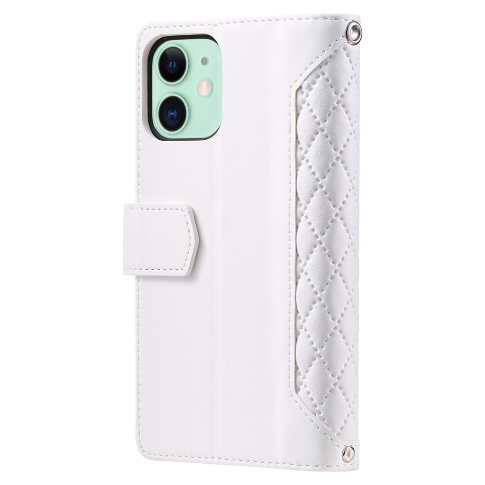 iPhone 11 Wallet/Purse Quilted White