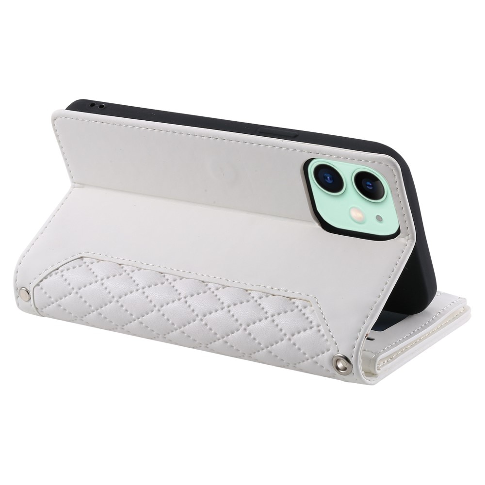 iPhone 11 Wallet/Purse Quilted White