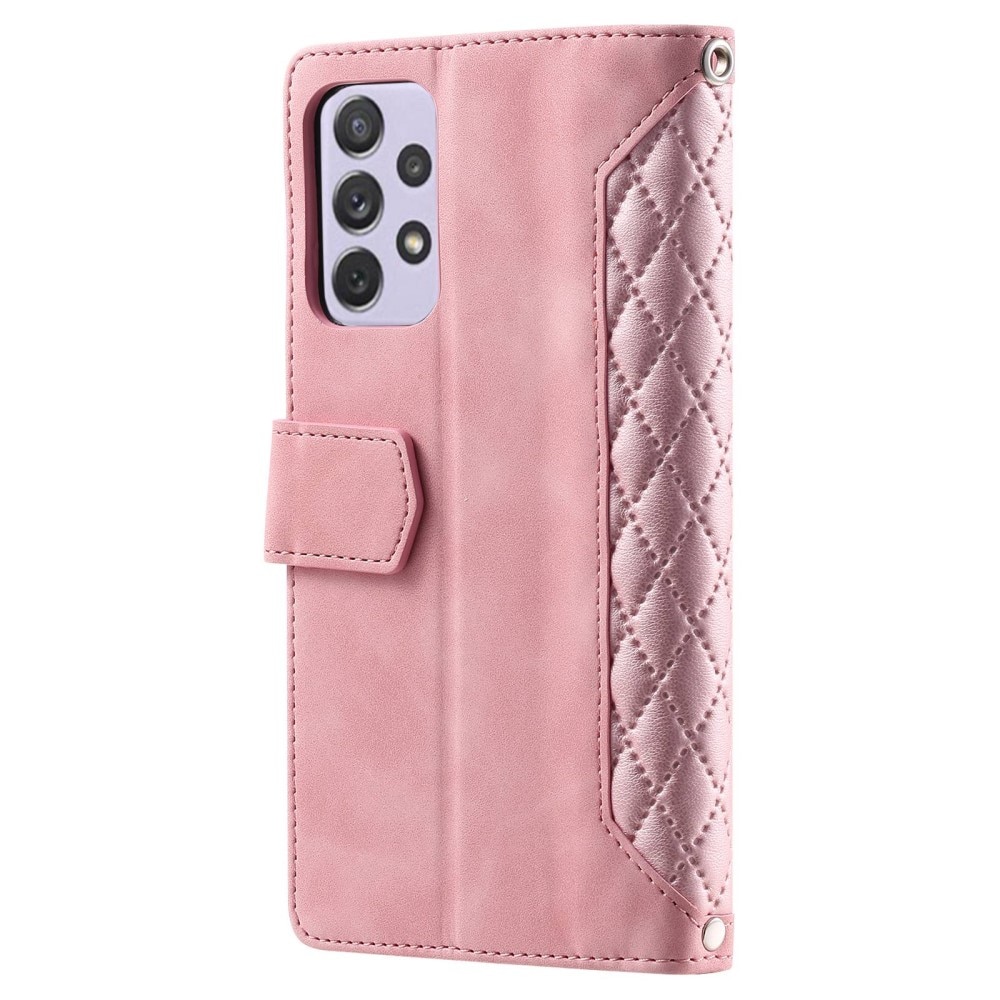 Samsung Galaxy A52/A52s Wallet/Purse Quilted Pink