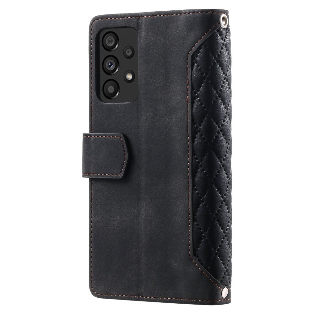 Samsung Galaxy A53 Wallet/Purse Quilted Black