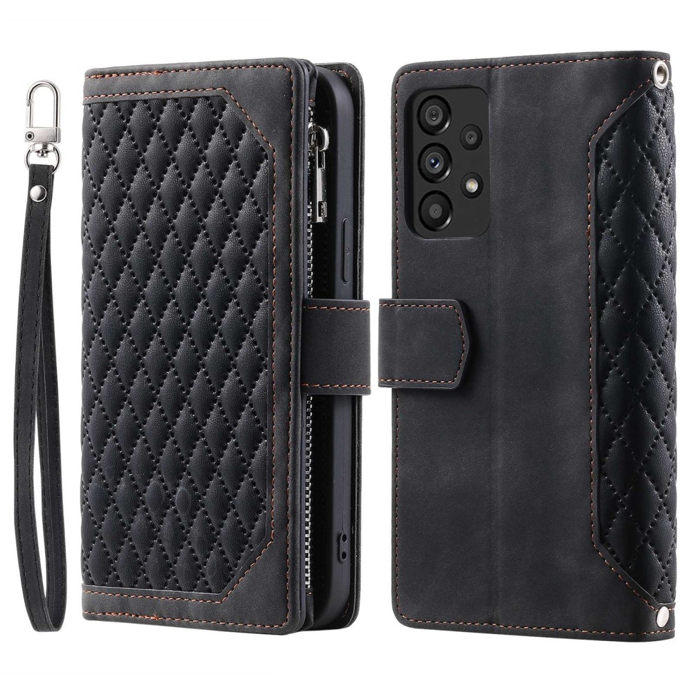 Samsung Galaxy A53 Wallet/Purse Quilted Black