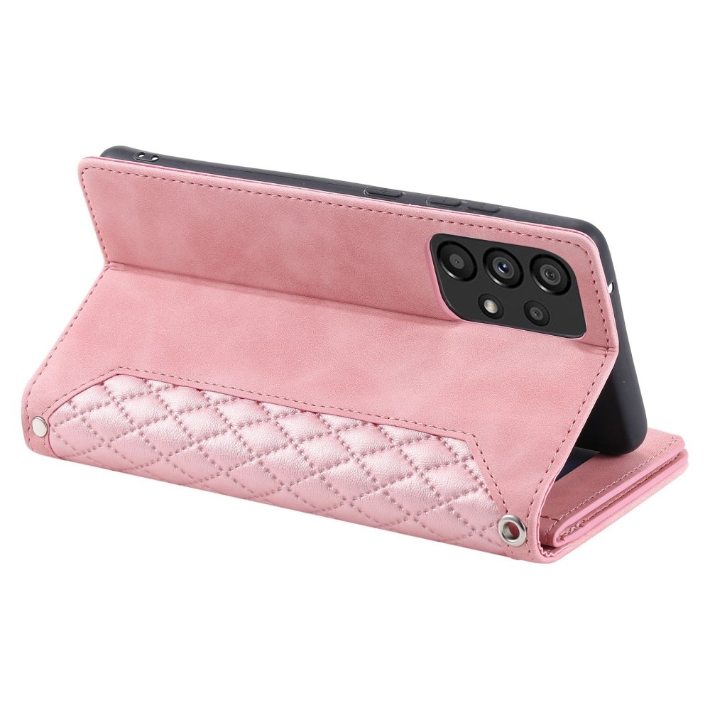 Samsung Galaxy A53 Wallet/Purse Quilted Pink