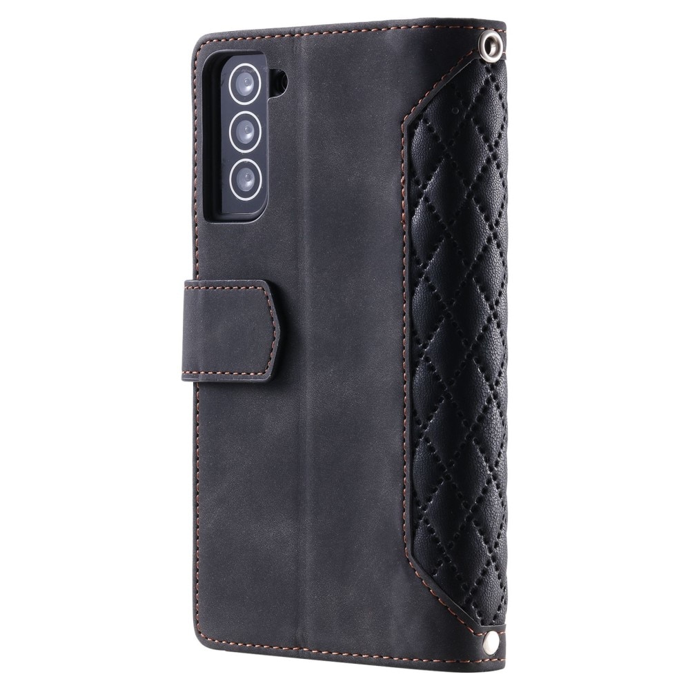 Samsung Galaxy S22 Wallet/Purse Quilted Black